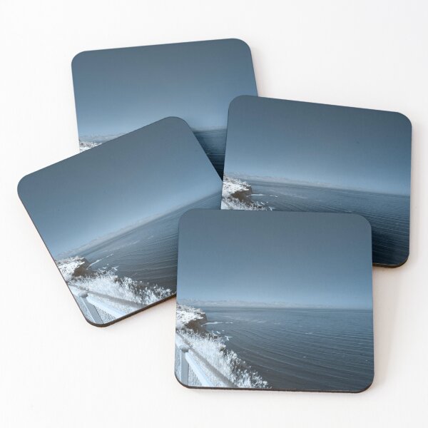 Item preview, Infrared photo of PNW coastline print 1 designed and sold by Cblifeisgood.