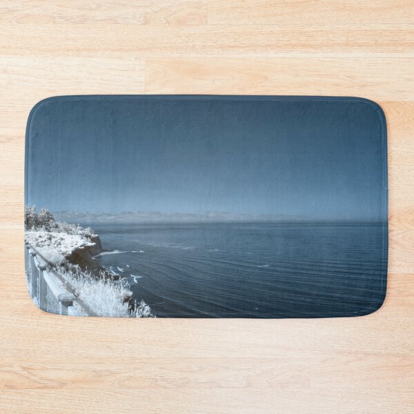 Item preview, Infrared photo of PNW coastline print 1 designed and sold by Cblifeisgood.