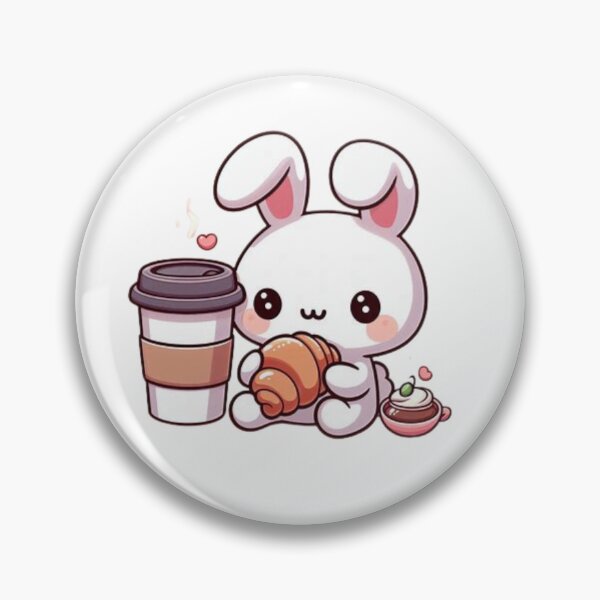 Item preview, bunny with coffee designed and sold by Eternalski.