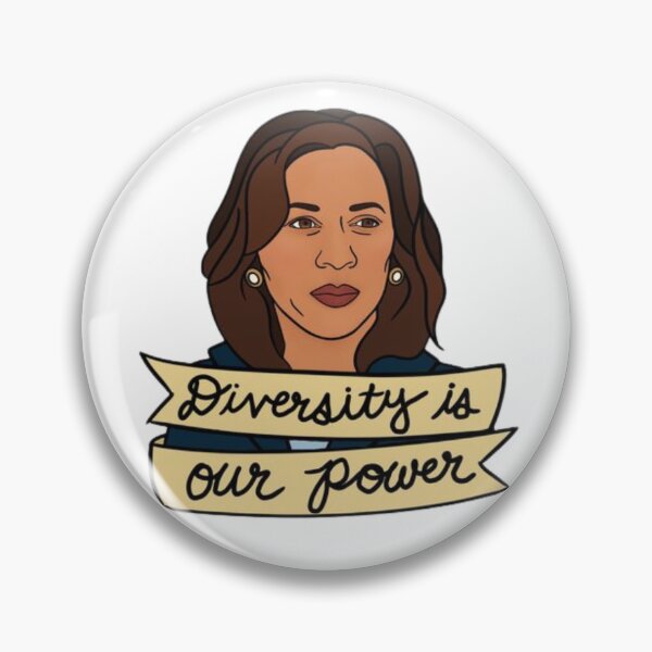 Item preview, Kamala Harris diversity is our power Sticker designed and sold by Stickastic.