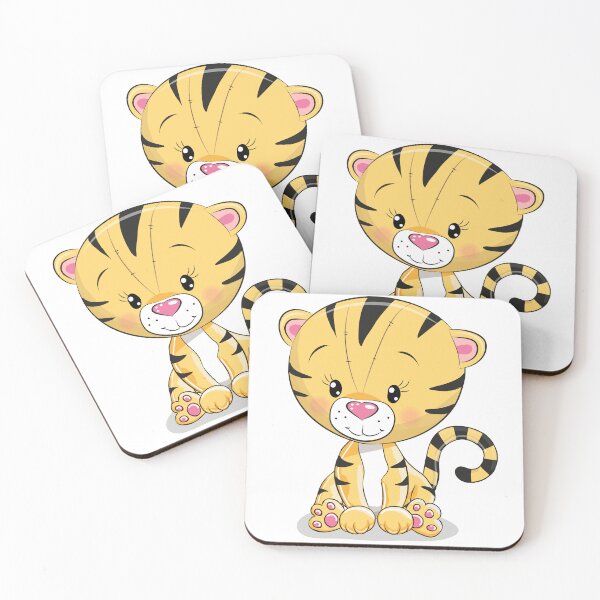 Item preview, Cute Cartoon Cat or Kitten great for stickers or children's rooms designed and sold by PIXEL POP DESIGNS - Beyond the Norm!.