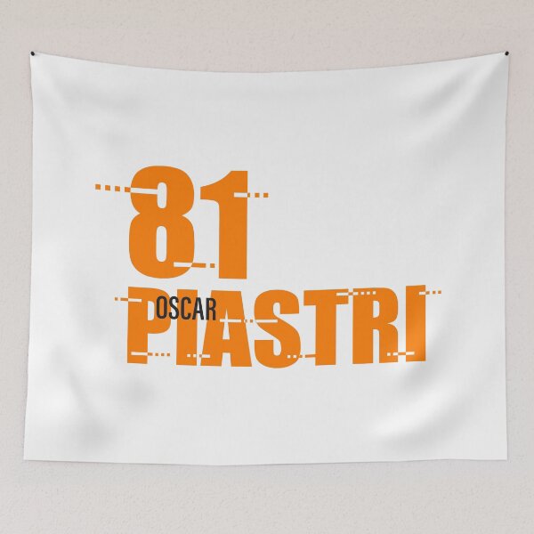 Item preview, Oscar Piastri 81 designed and sold by PatternDesign01.