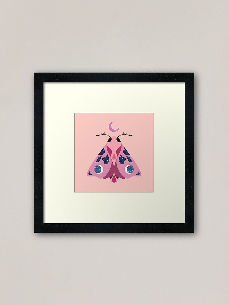 Alternate view of Luna Moth Framed Art Print
