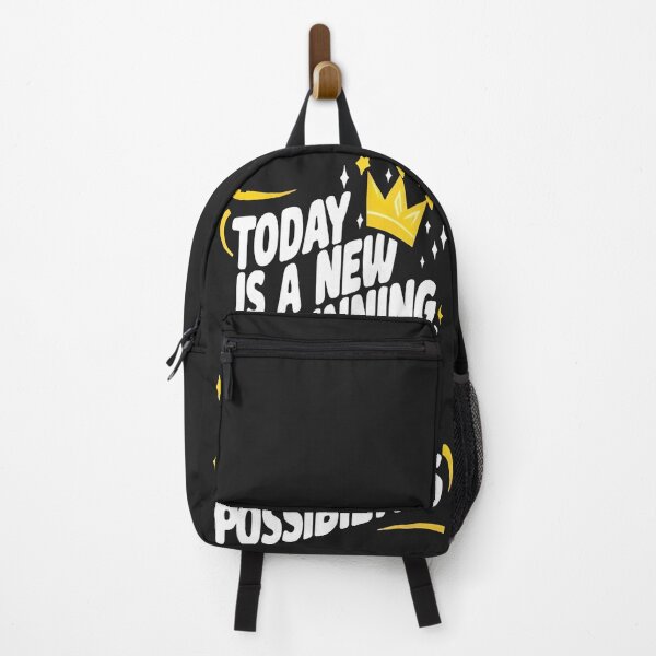 Item preview, Today is a new beginning. Embrace it with gratitude and joy Let go of yesterday and focus on focus today's possibilities daily mantra designed and sold by Modesigny.