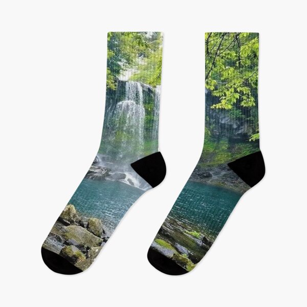 Item preview, Cheonjeyeon Waterfalls Jeju Island South Korea designed and sold by The Happiness Market .