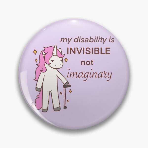 Item preview, My disability is invisible, not imaginary designed and sold by dreamsclouds.