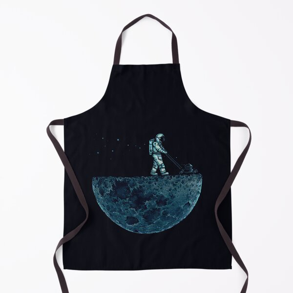 Item preview, Astronaut mowing the moon designed and sold by BrizzyArt.