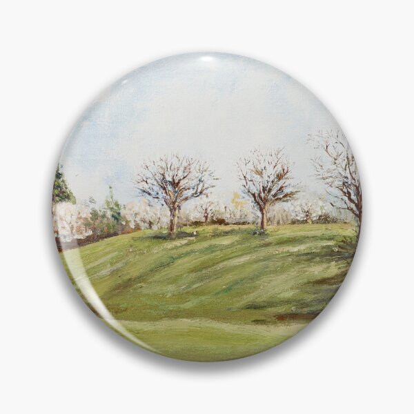 Item preview, Spring afternoon of an English park oil painting  designed and sold by ColorandColor.