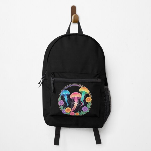 Item preview, Vibrant Jellyfish Vibes with Flowers designed and sold by RedStacks.