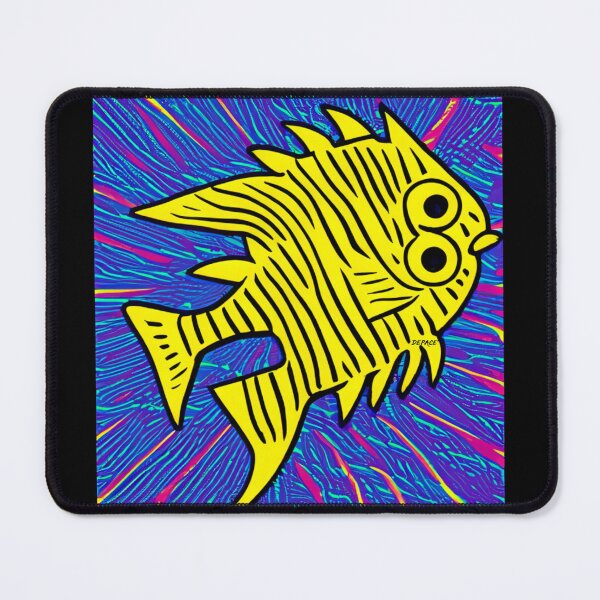 Item preview, Yellow Butter Fish in Pop Art Style by dePace' designed and sold by mrpropcake.