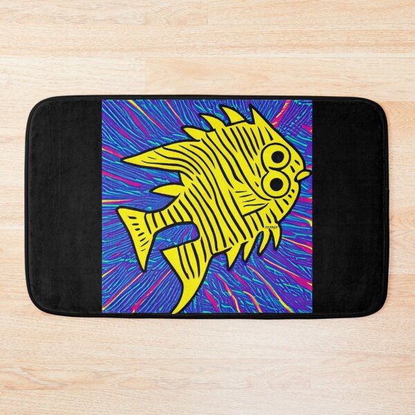Item preview, Yellow Butter Fish in Pop Art Style by dePace' designed and sold by mrpropcake.