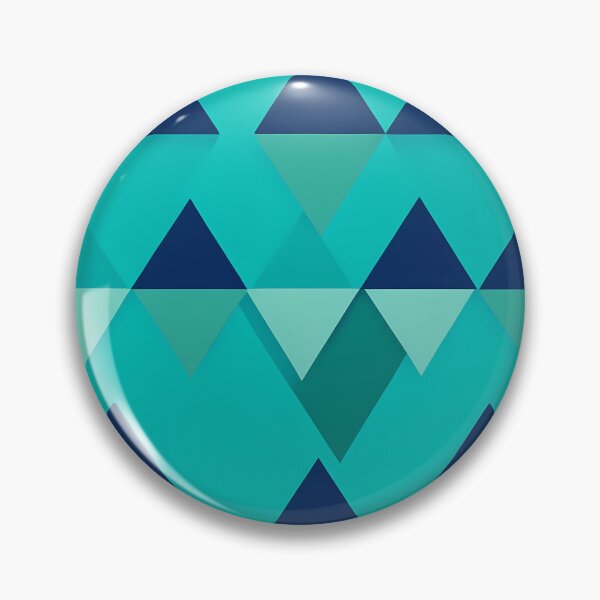 Item preview, Blue and Green Triangles Pattern designed and sold by Pixevol.
