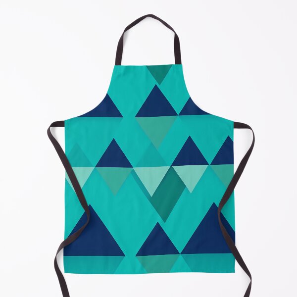 Item preview, Blue and Green Triangles Pattern designed and sold by Pixevol.