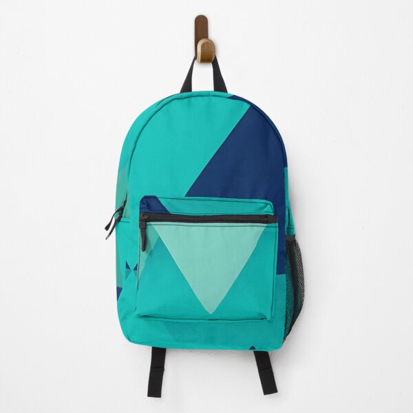 Item preview, Blue and Green Triangles Pattern designed and sold by Pixevol.