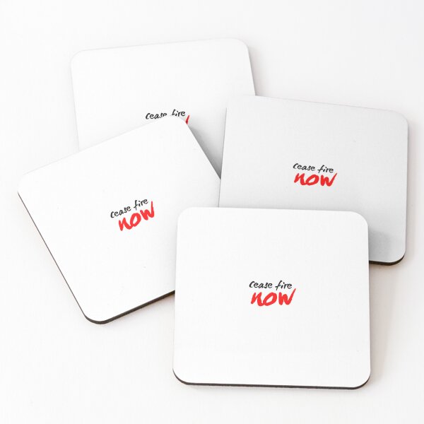 Item preview, Cease fire now designed and sold by StickerFusion.
