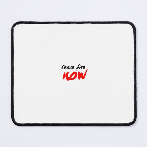 Item preview, Cease fire now designed and sold by StickerFusion.