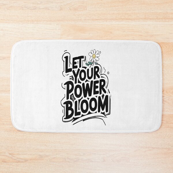 Item preview, daily mantra let your power bloom designed and sold by Modesigny.
