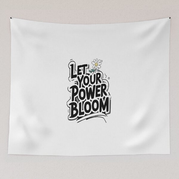 Item preview, daily mantra let your power bloom designed and sold by Modesigny.