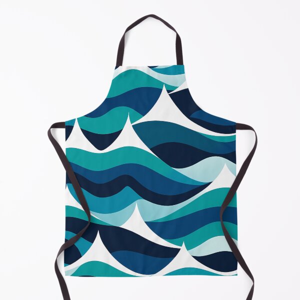 Item preview, Green and Blue Waves designed and sold by Pixevol.