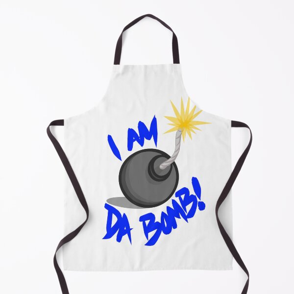 Item preview, I Am Da Bomb Royal Blue Font Design designed and sold by EZPAINT.