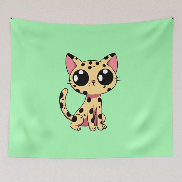 Item preview, Savannah cat designed and sold by Anna Halasek.
