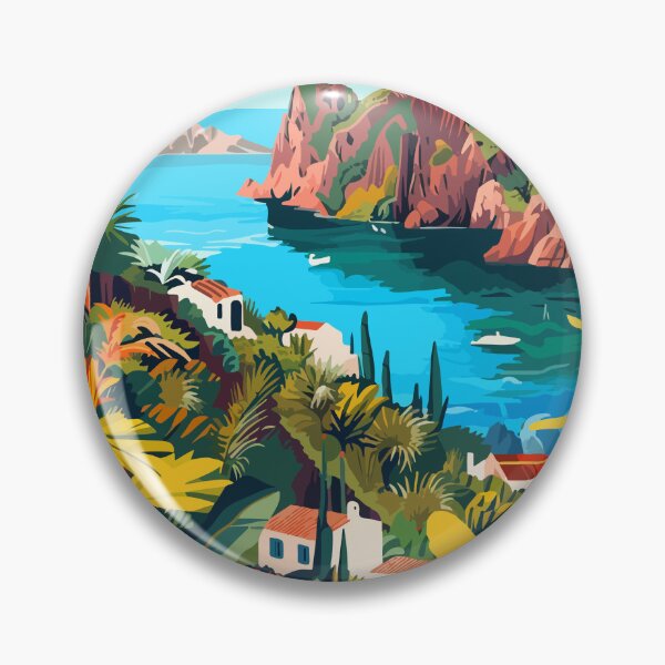 Item preview, Sicily Italy Art Aeolian Islands designed and sold by LVTFCOarts.