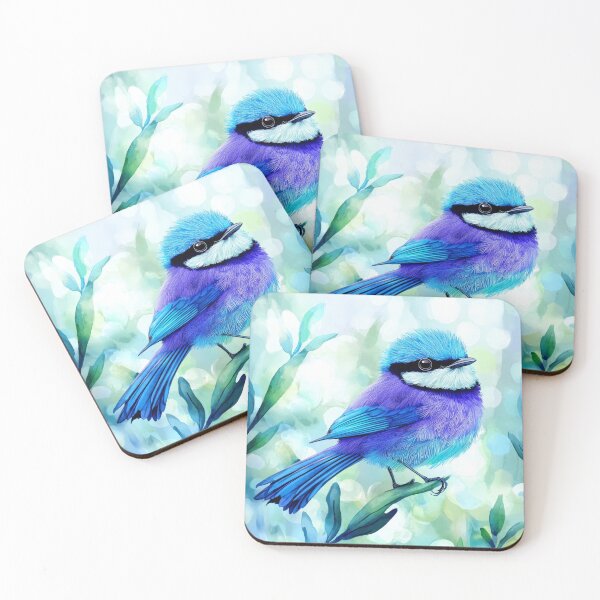 Item preview, Feathered Blue Beauty designed and sold by HarperSkye.