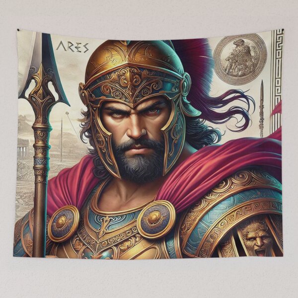 Item preview, Ares: God of War and Power designed and sold by AdisKucius.