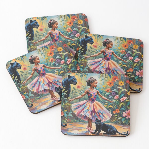 Item preview, Paradise Ballet with Panthers designed and sold by IvaRenee.