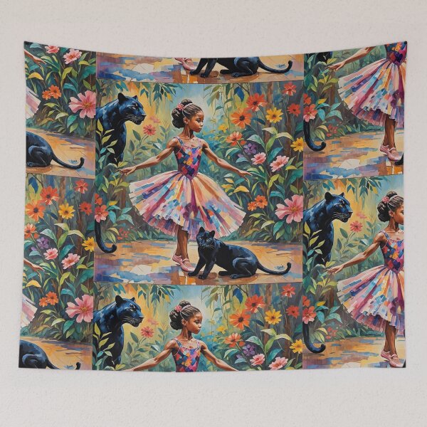 Item preview, Paradise Ballet with Panthers designed and sold by IvaRenee.