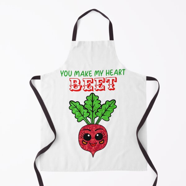 Item preview, You Make My Heart Beat Beet Pun designed and sold by Sartoris Art.