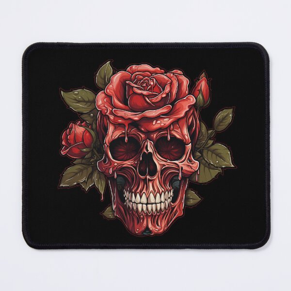 Item preview, Rose Skull designed and sold by FreakamaGeek.