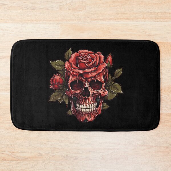Item preview, Rose Skull designed and sold by FreakamaGeek.