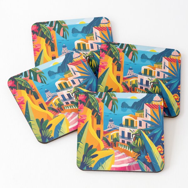 Item preview, Sicily Italy Minimalist Aeolian Islands designed and sold by LVTFCOarts.