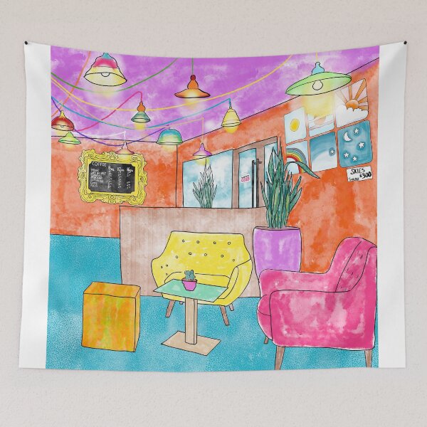 Item preview, Coffee Shop designed and sold by StrawberryUnicornCo.