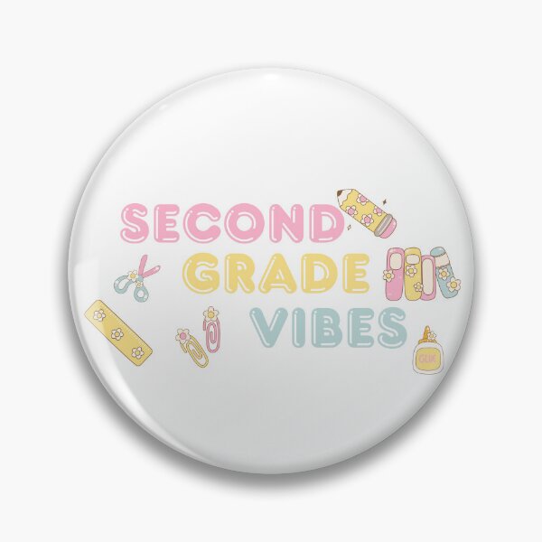 Item preview, Second Grade Vibes Pastel Back To School designed and sold by Samantha Trego.