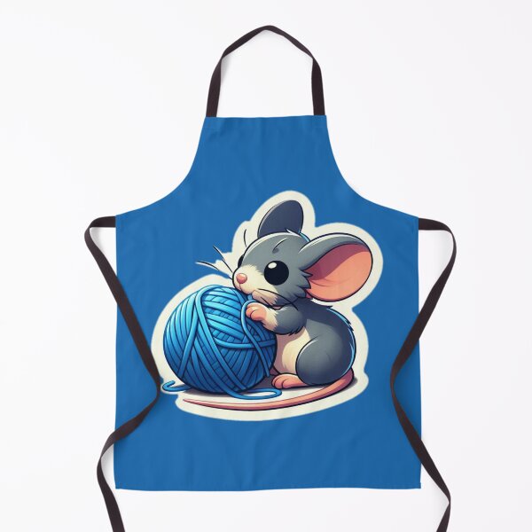 Item preview, Mouse playing with ball of wool designed and sold by Arleven.