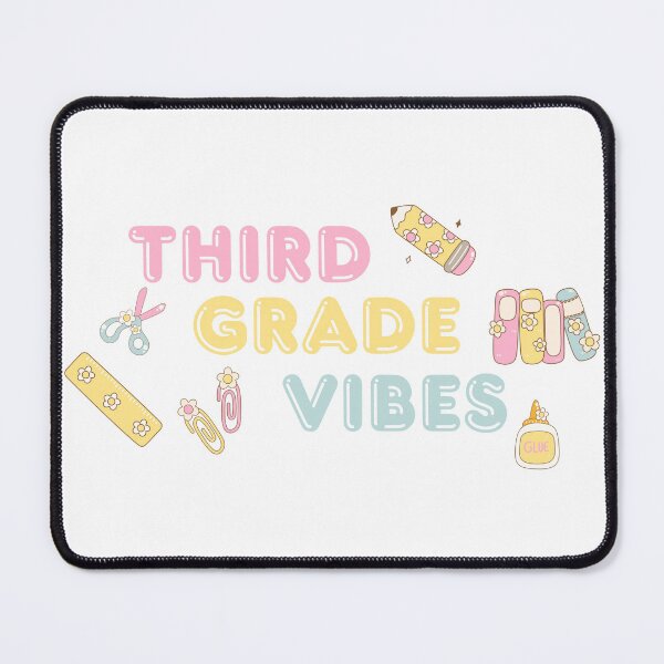 Item preview, Third Grade Vibes Pastel Back To School designed and sold by Samantha Trego.