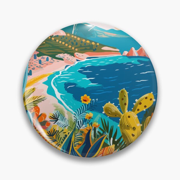 Item preview, Aeolian Islands Italy Aesthetic Illustration designed and sold by LVTFCOarts.