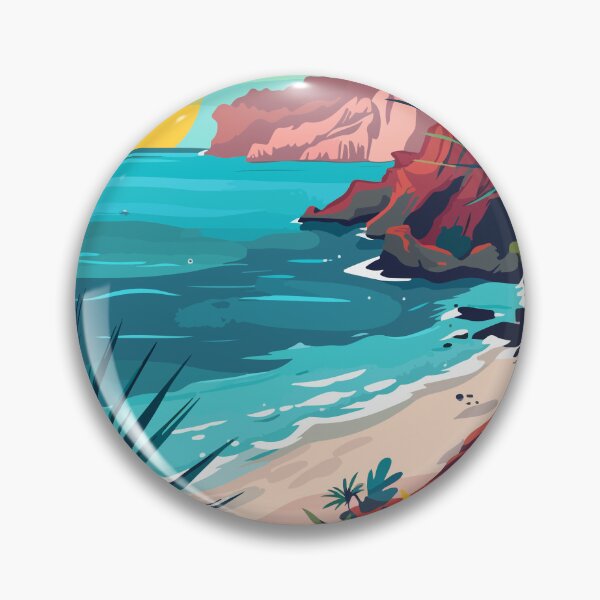 Artikelvorschau, Äolische Inseln Natur Italien Illustration entworfen und verkauft von LVTFCOarts.