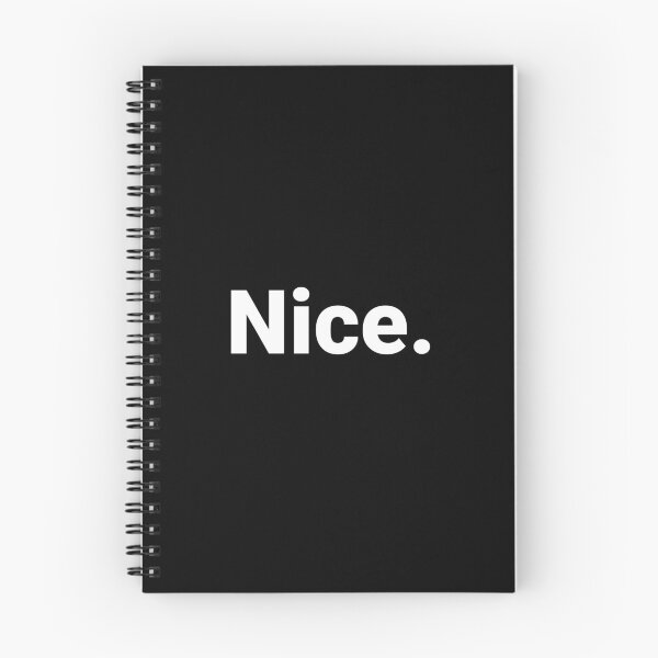 Item preview, Nice. designed and sold by Text-based T-Shirts and Gifts.
