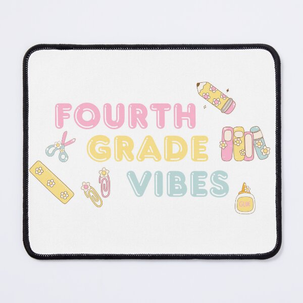 Item preview, Fourth Grade Vibes Pastel Back To School designed and sold by Samantha Trego.