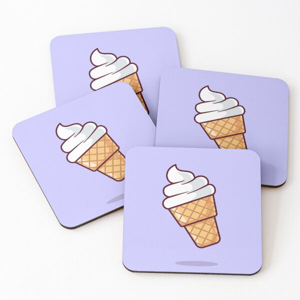 Item preview,  Ice Cream Cone Floating Cartoon Vector Icon Illustration designed and sold by hjian8219.