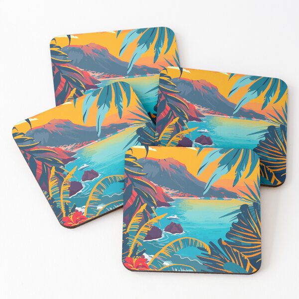 Item preview, Aeolian Islands Art Italy Sicily Illustration designed and sold by LVTFCOarts.