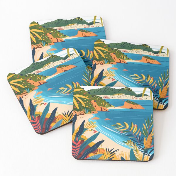 Item preview, Aeolian Islands Sicily Italy Aesthetic Illustration designed and sold by LVTFCOarts.