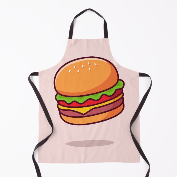Item preview, Burger Food Floating Cartoon Vector Icon Illustration designed and sold by hjian8219.