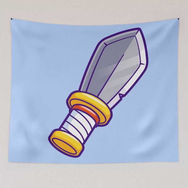 Item preview,  Sword Knight Weapon Cartoon Vector Icon Illustration designed and sold by hjian8219.
