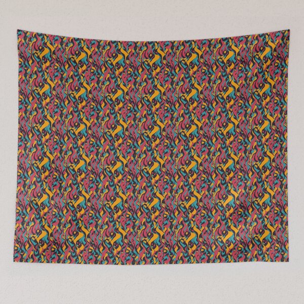 Item preview, Vibrant Flame Patterns designed and sold by Daniel Haddad.