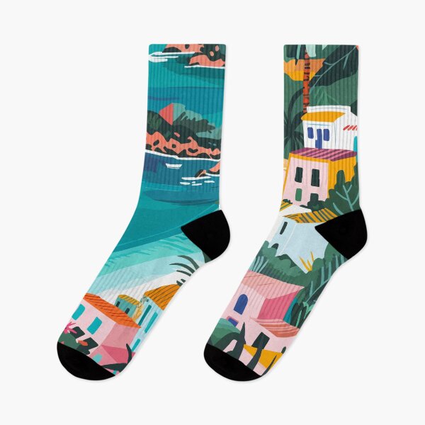 Item preview, Aeolian Islands Sicily Art Aesthetic Illustration designed and sold by LVTFCOarts.