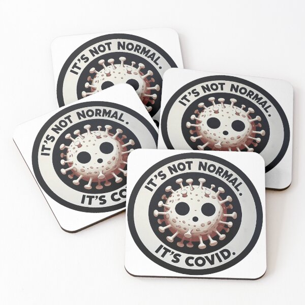 Item preview, It's Not Normal. It's COVID. designed and sold by Chris Freilich.